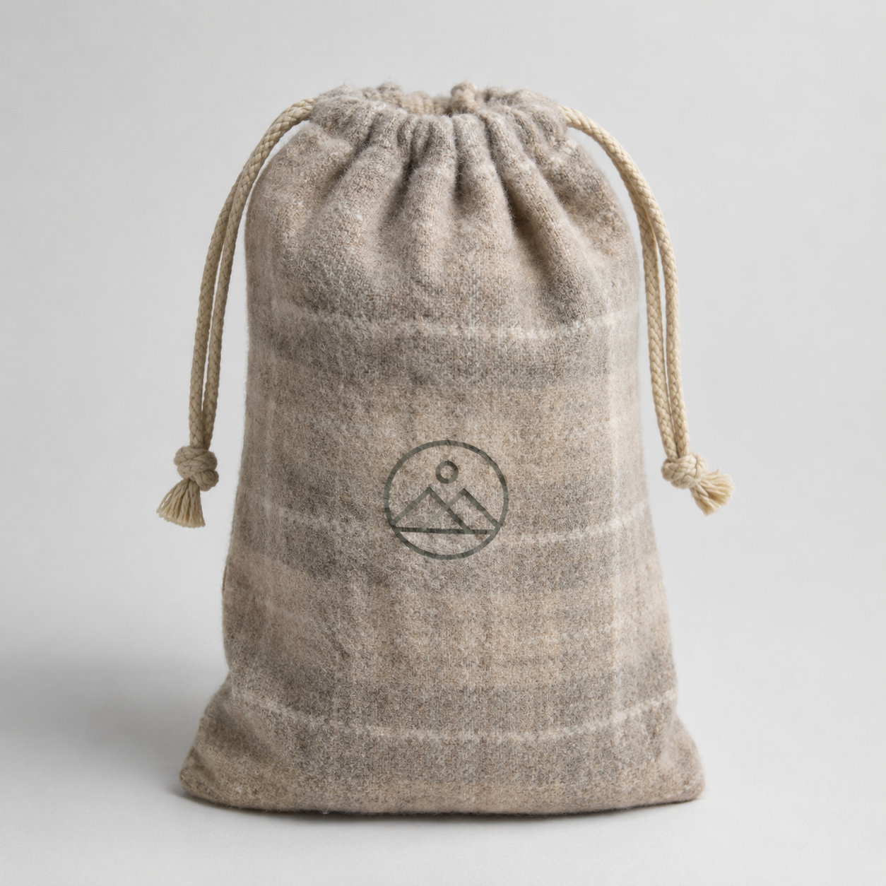 Custom printed flannel dust bag