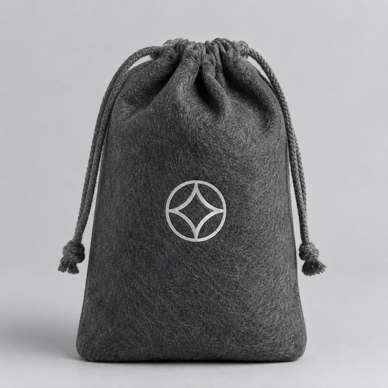 Custom printed felt dust bag