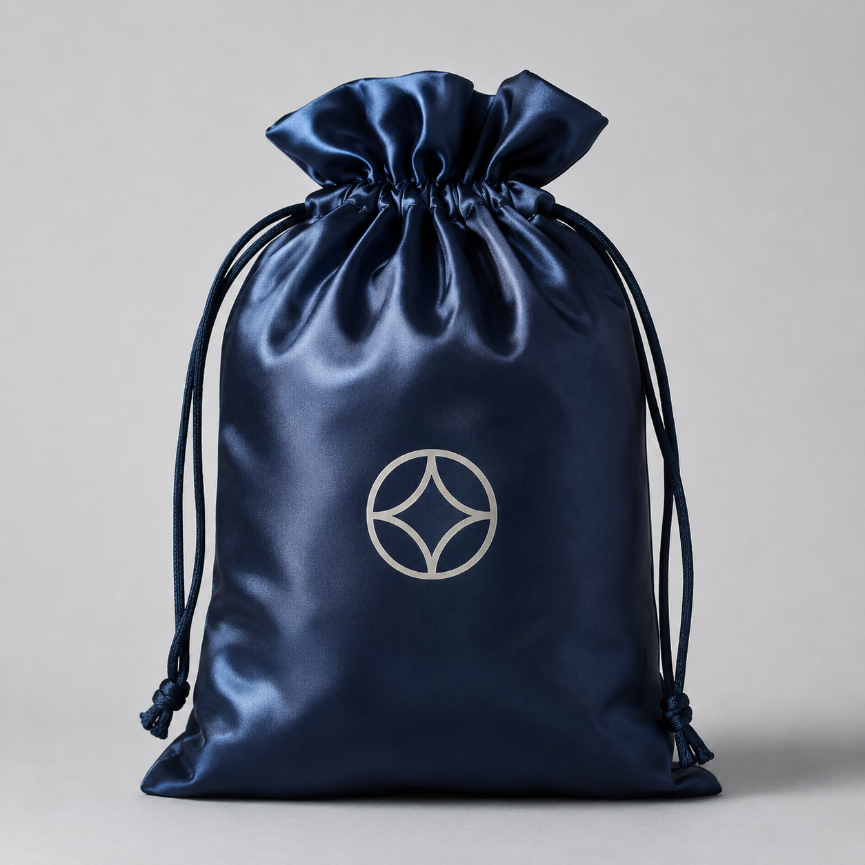 Custom printed satin dust bag