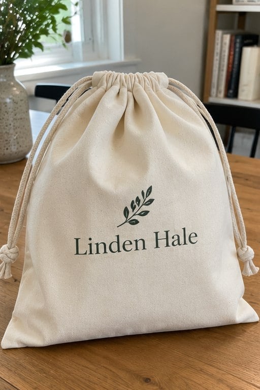 Custom dust bags — customer photo