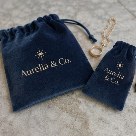 Customized dust bags for jewelry and watch brands — aurelia and co.