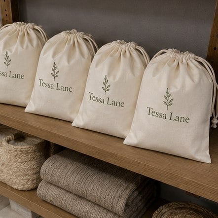 Dust bags with logo printing