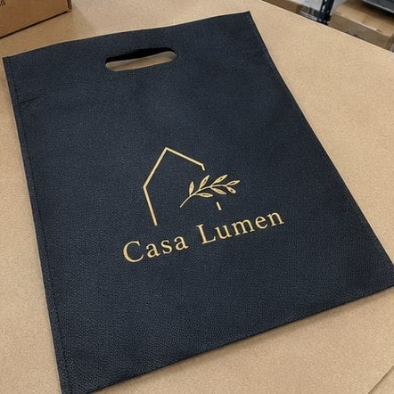 Non-Woven Dust Bag printed for Casa Lumen